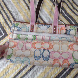 Large coach diaper bag